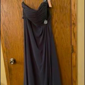 New Gray Formal Dress